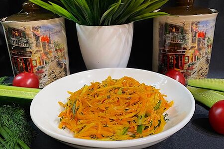 Морковь по-корейски