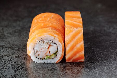 Снежная Филадельфия с креветкой