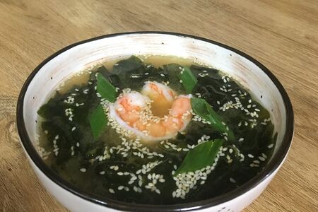 Мисо-суп с креветкой