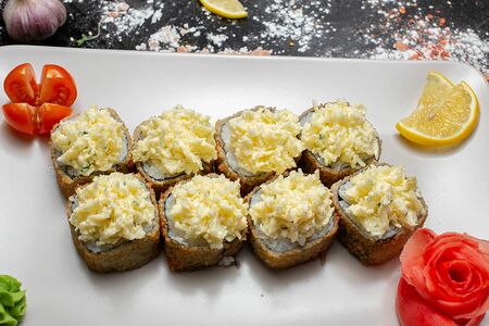 Ролл Чесночный Маки