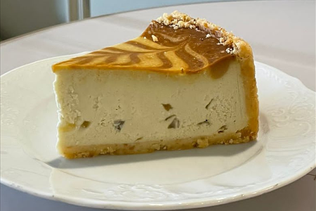 Чизкейк груша-горгондзола