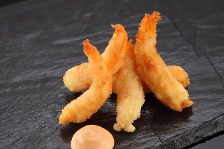 Креветки в темпуре