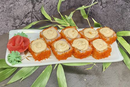 Ролл Острая креветка тобико