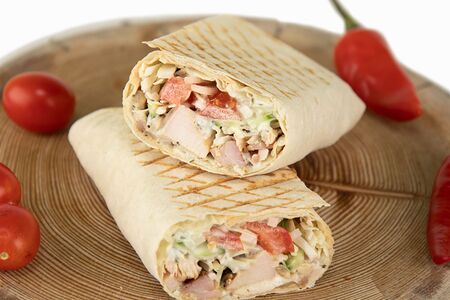 Шаурма с говядиной Standart в пшеничном лаваше