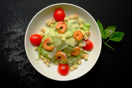 Цезарь с креветками
