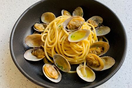 Паста с вонголе