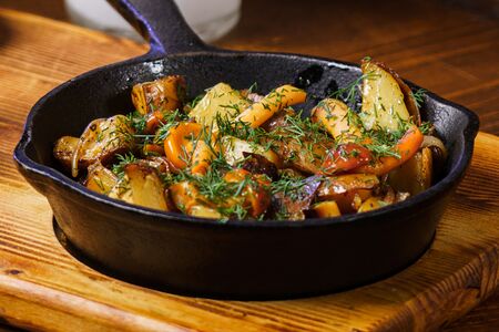 Жаркое с курицей