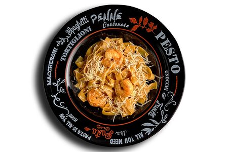 Паста с креветкой