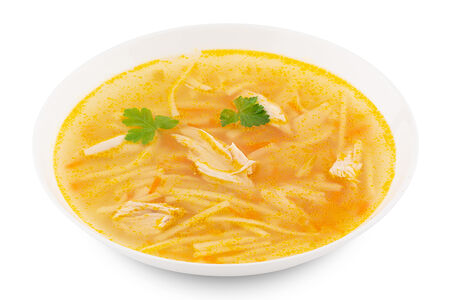 Суп-лапша домашний с птицей