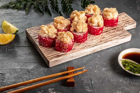 Mega креветка и сливочный сыр