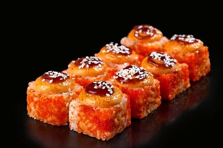 Запеченный с лососем