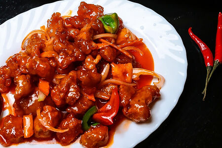 Свинина с ананасами