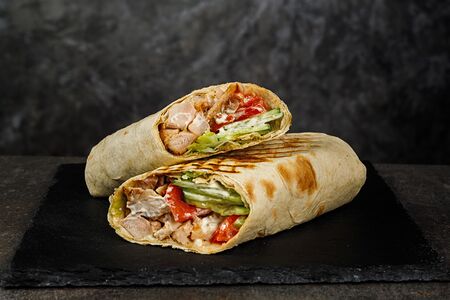 Шаурма Итальянская с курицей
