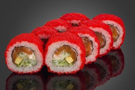 Калифорния с лососем