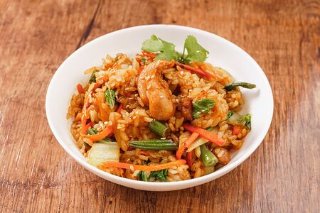 Рис с курицей