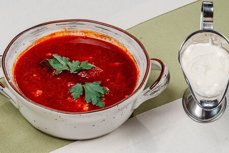 Борщ Московский с мясом