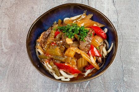 Лагман по-уйгурски