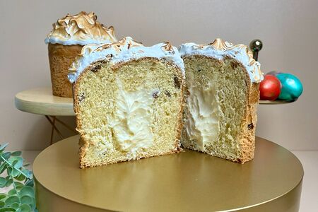 Кулич со сливочно-заварной начинкой №16