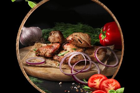 Шашлык мякоть телятины