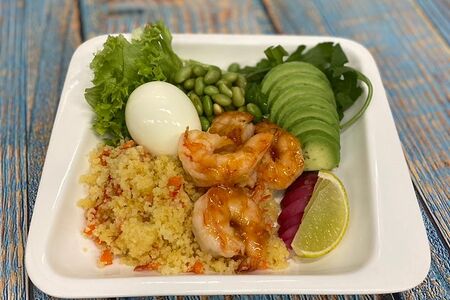 Боул с креветкой