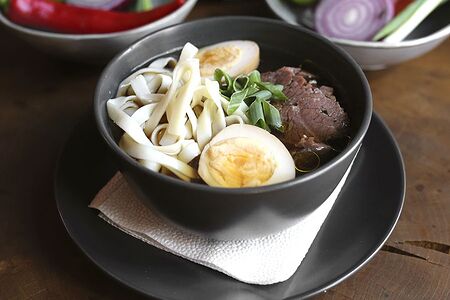 Суп Рамен с говядиной