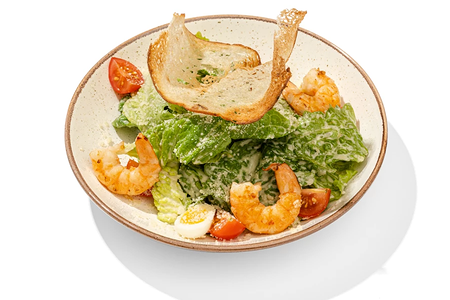 Цезарь с креветками