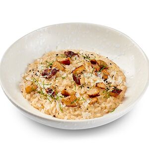 Ризотто с белыми грибами и трюфелем