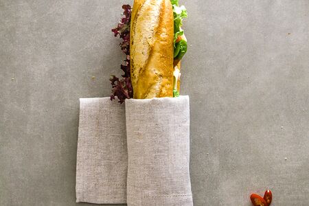 Чиабатта с курицей