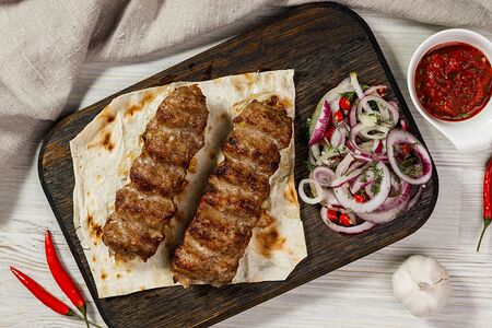 Люля-кебаб из баранины