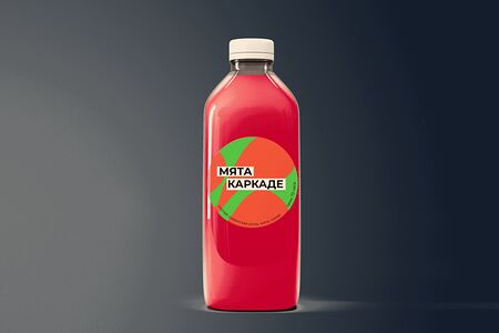 Холодный каркаде с мятой