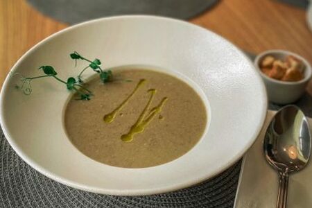 Крем-суп грибной