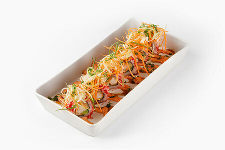 Ролл креветка темпура с овощами 6 шт