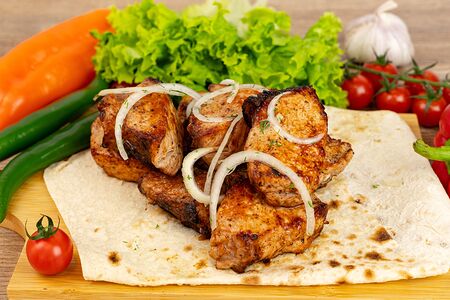 Шашлык из cвинoй мякоти