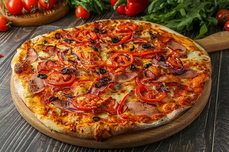 Пицца Деревенская 