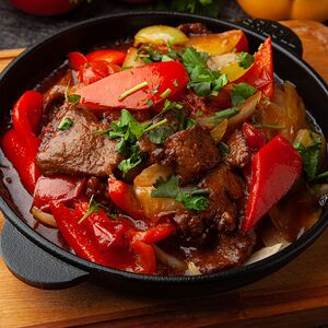 Гушт сай с овощами