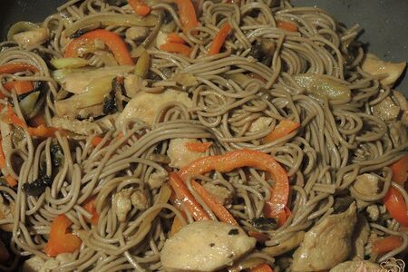 Соба с курицей