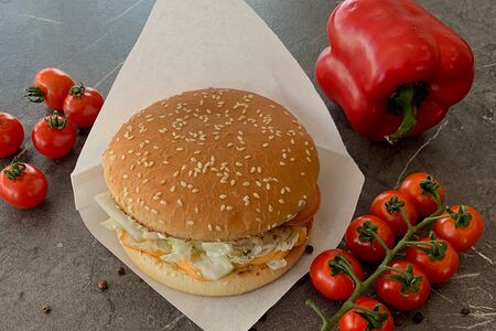 Чикен Бургер двойной