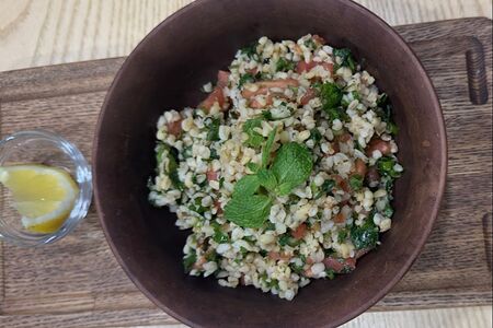 Табуле с печеными овощами