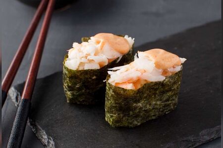 Запечённые суши Краб