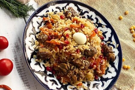 Плов Ташкентский с бараниной