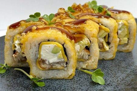 Темпура ролл с угрём