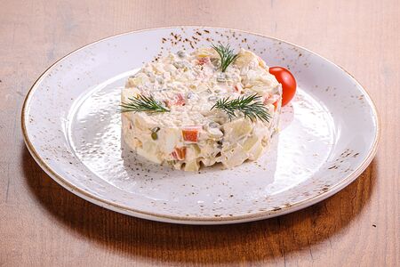 Столичный с курицей