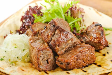 Шашлык из телячьей мякоти
