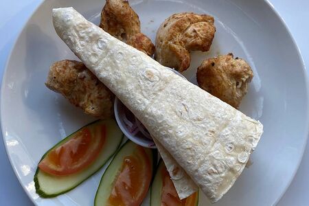 Шашлык из куриного филе