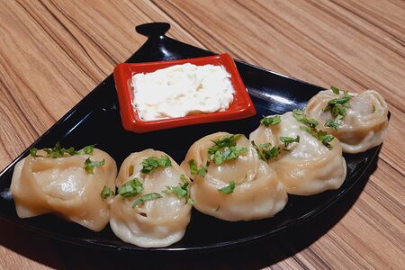 Манты с говядиной/ говядина- баранина