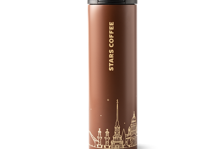 Тамблер City коричневый