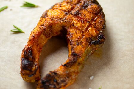 Шашлык из семги