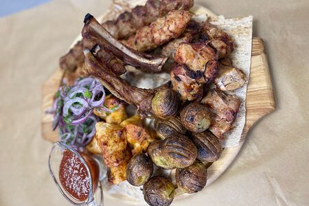 Мангал-сет на двоих