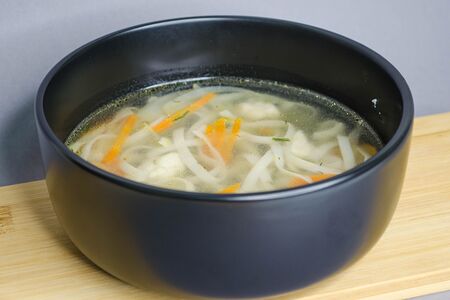 Куриный суп с лапшой