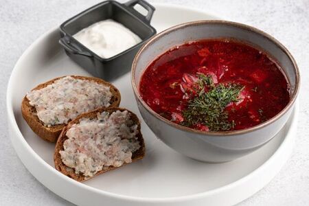 Борщ с говядиной